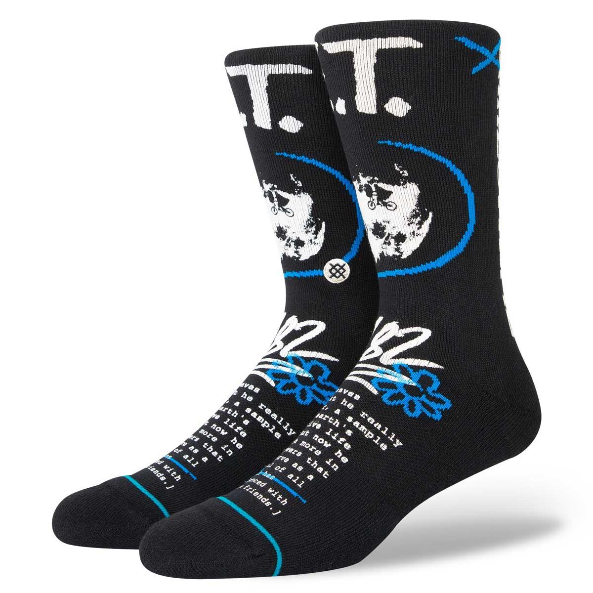 Stance Extra Terrestrial Crew Sock in Black